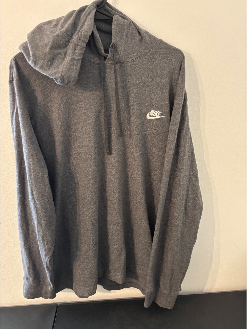 Nike Gray Hoodie Sweatshirt XXL